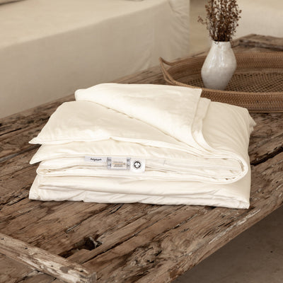 Warehouse Sale <br/> Mulberry Silk-filled Duvet Insert with Organic Cotton Shell